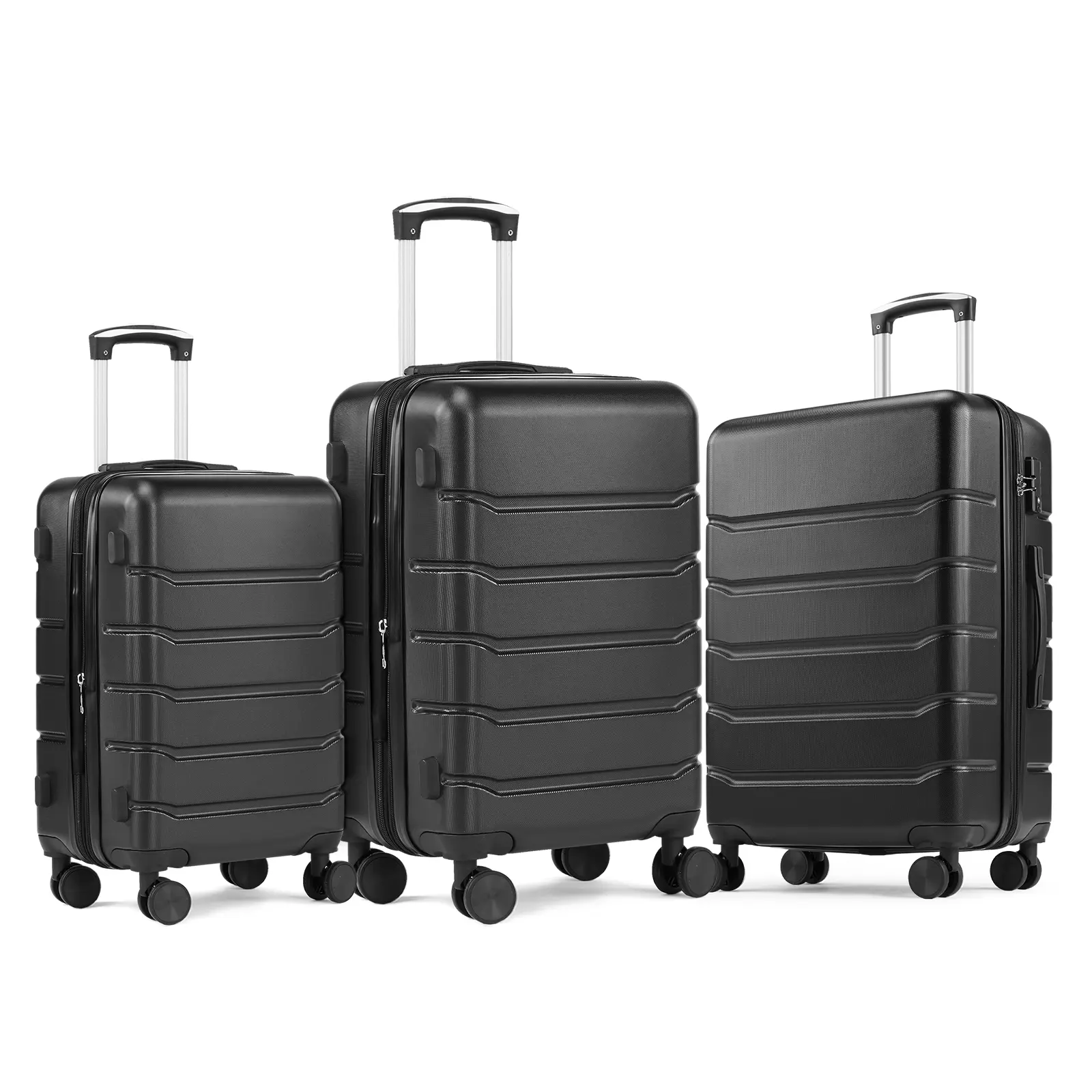 Sweet Furniture S -Luggage 20''/24''/28''Luggage, Hard Shell ABS Suitcase with Double Spinner Wheels, Lightweight Expandable Rolling Luggage with TSA Lock, Travel Bag, Casters Carry-On Luggage,vacationoutfits,beachoutfits,back to school shopping