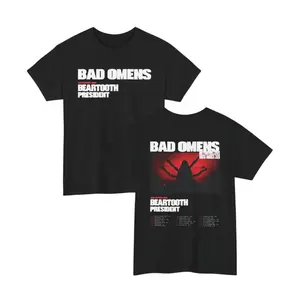 Bad Omens Shirt, Tour 2026 Beartooth President Hoodie, Rock Band Sweatshirt