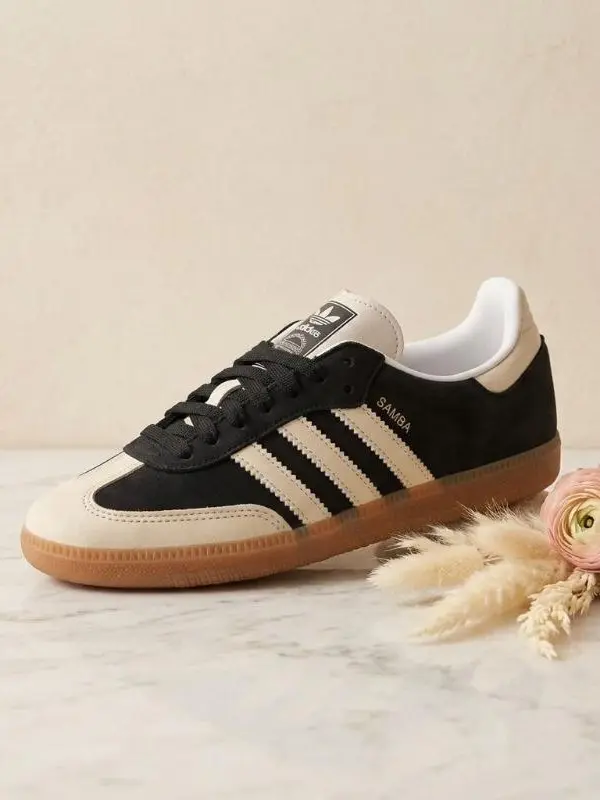 adidas Samba OG Black Wonder White IE5836 Women's Fashion Shoes New