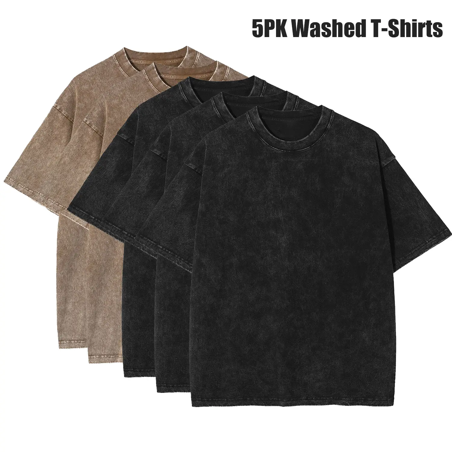 3 Black+2 Brown