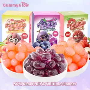 Fruity GummiesExotic Chewy Fruit Candy Low Sodium Sweet Juice Snack Bonbon#mothersdaygift