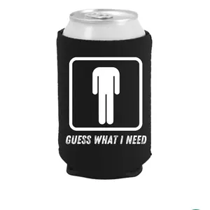 Guess what I need. Head on a black Neoprene Koozies Can Coolers for 12oz 16oz 20oz 24oz and More Premium DTF Print Heat Pressed One Sided Funny Unhinged Designs Great for Men Women Gifts hunting outdoors