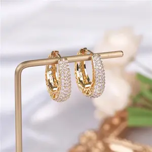 Elegant Lightweight & Hypoallergenic Jewelry for Women, Non-Tarnish, Sparkling Gold Hoops, Jewelry Gift for Mother’s Day, Birthdays & Weddings and Anniversaries Valentine‘s giftsummerwins