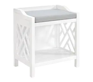 Alaterre Furniture Coventry Bench Stool with Cushion