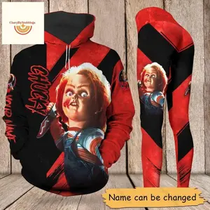 Custom Chucky Hoodie And Leggings, Chucky Horror Movie