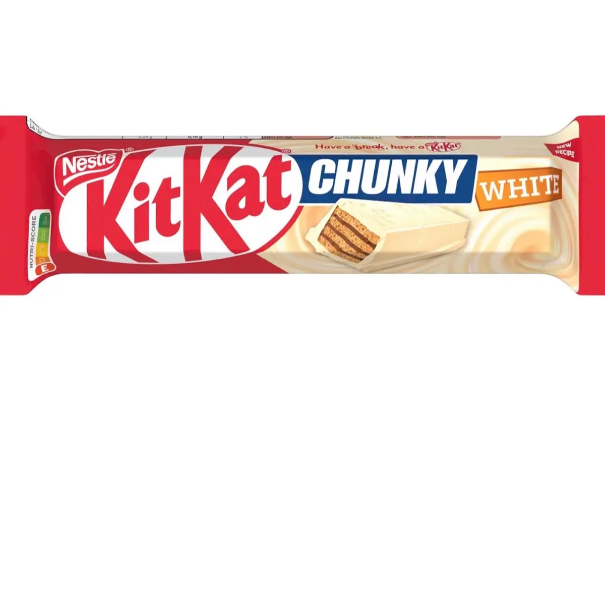 KitKat Chunky White - EASTERN EUROPE Snack Chocolate Dessert Creamy Milk