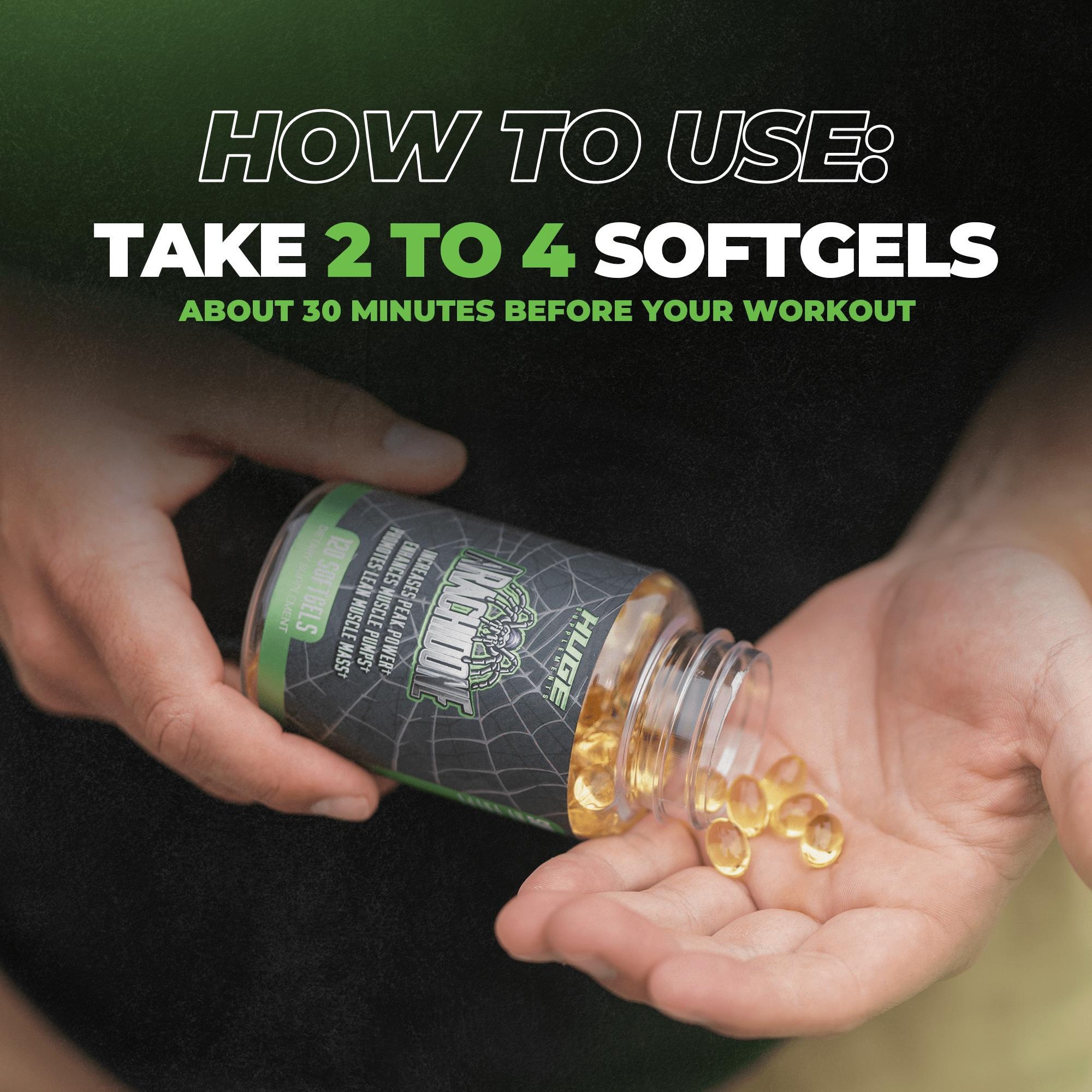 Arachidone, Arachidonic Acid Supplement, Promotes Lean Mass & Increased Strength, Highest Dosed with 1500mg Per Serving