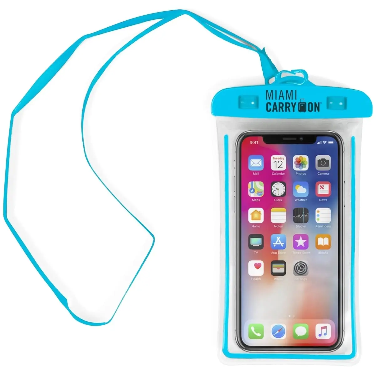 Miami CarryOn IPX8 Floating Waterproof Smartphone Case (Blue)