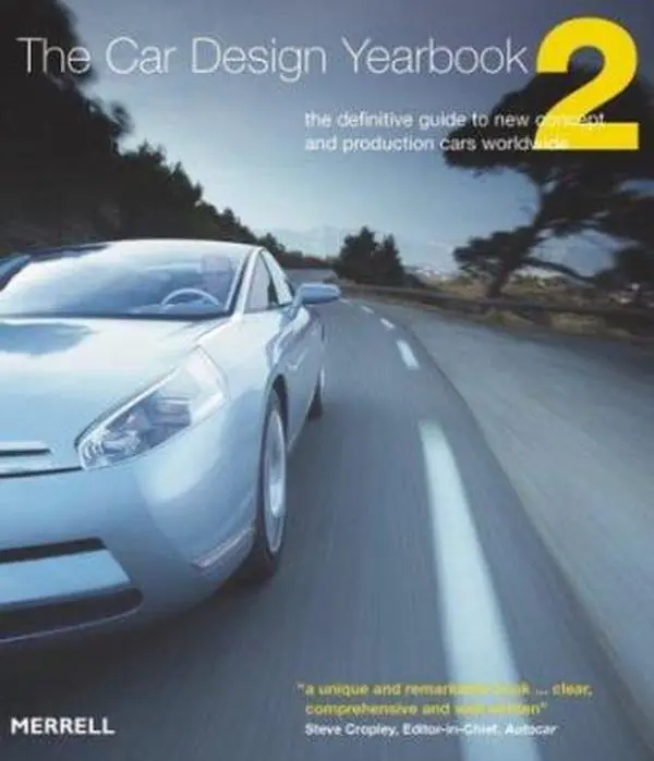 USED Book - The Car Design Yearbook 2: The Definitive Guide to New Concept and Production Cars Worldwide by Stephen Newbury (Hardcover) - english
