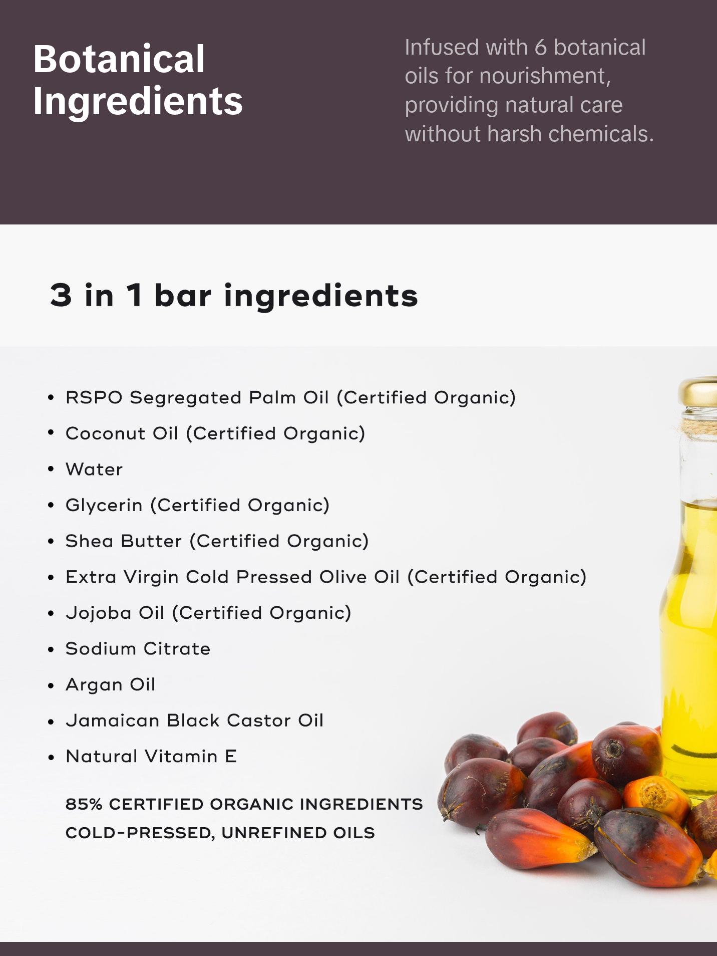 Akamai 3 in 1 Bar - Shampoo, Shave, & Body Wash, Fragrance-Free, 3.5oz