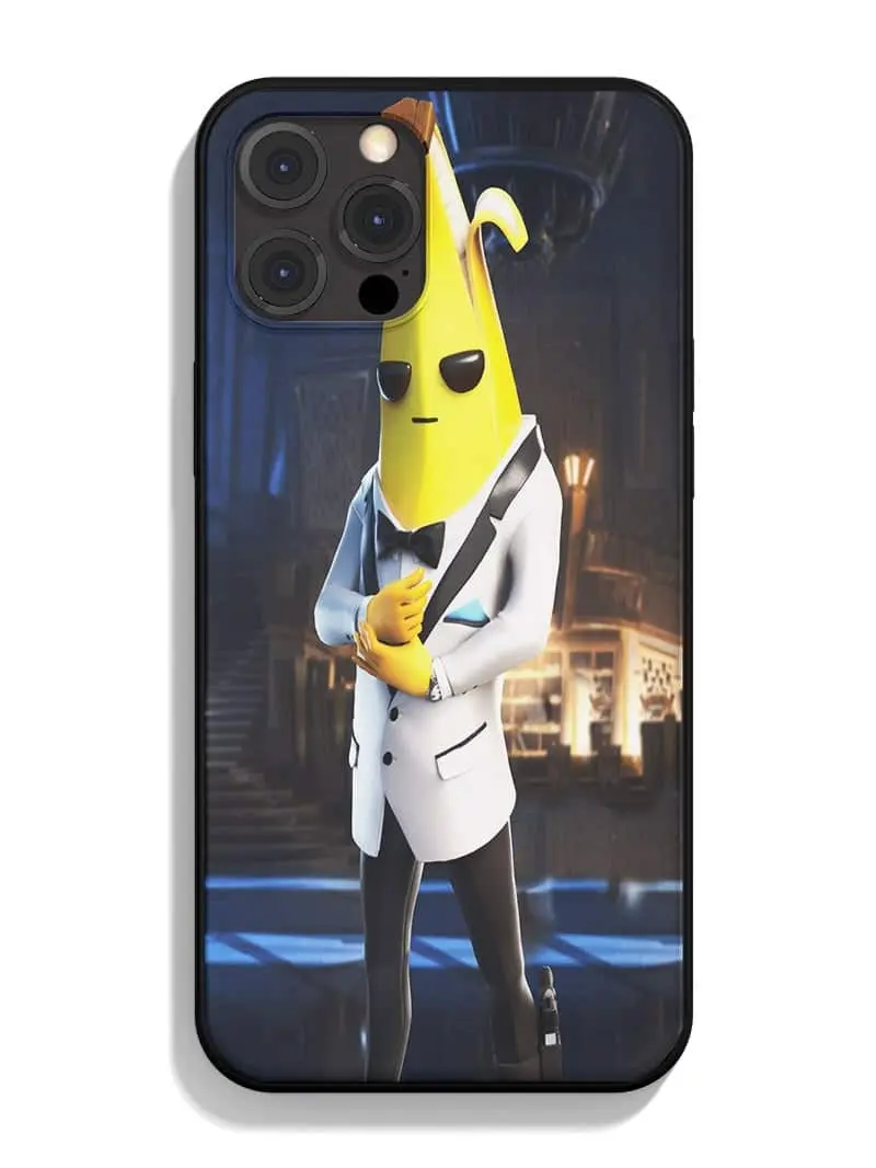 Fortnite Phone Case Agent Peely Battle Royale Best gift, gaming gift Fit for iphone X,11,12,13,14 iphone 16 pro max case