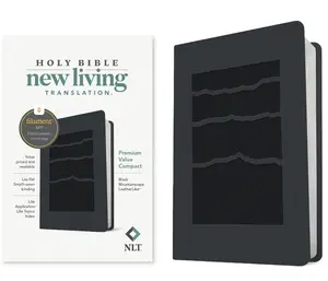 USED-NLT Premium Value Compact Bible, Filament Enabled (Leatherlike, Black Mountainscape) by New Living Translation (Imitation Leather)