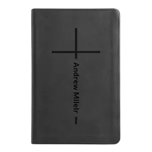 Custom ESV Black Standard Size Thinline Holy Bible Large Print | Christian Cross - Tiktok