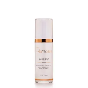 OSMOSIS IMMERSE Restorative Hydrating Facial Oil with Emu and Raspberry Seed Oil and Calendula Flower, 1 fl oz
