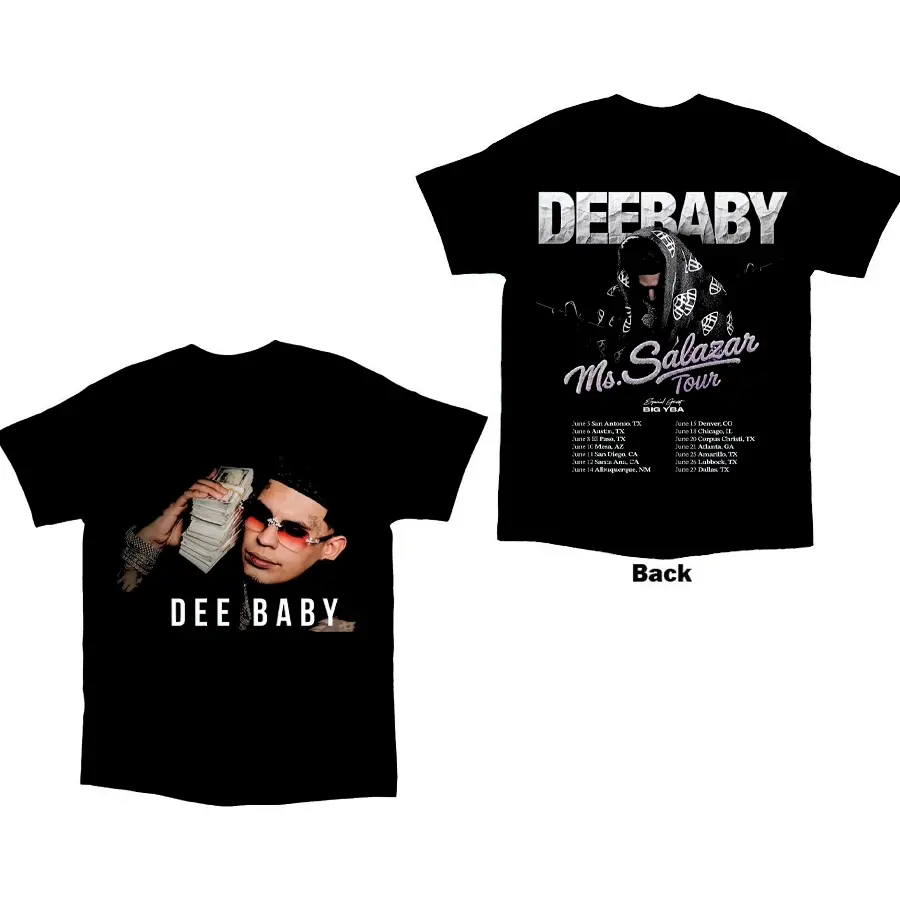 Deebaby T-Shirt Junkie Mode Album Retro 90s Bootleg Style Hip Hop Apparel XY030602