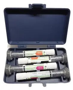 Mounjaro/Zepbound/Trulicity GLP-1 4 Shot Auto-Injector Pen Storage Travel Case 3D Printed Hand Assembled Healthcare Aid Kit