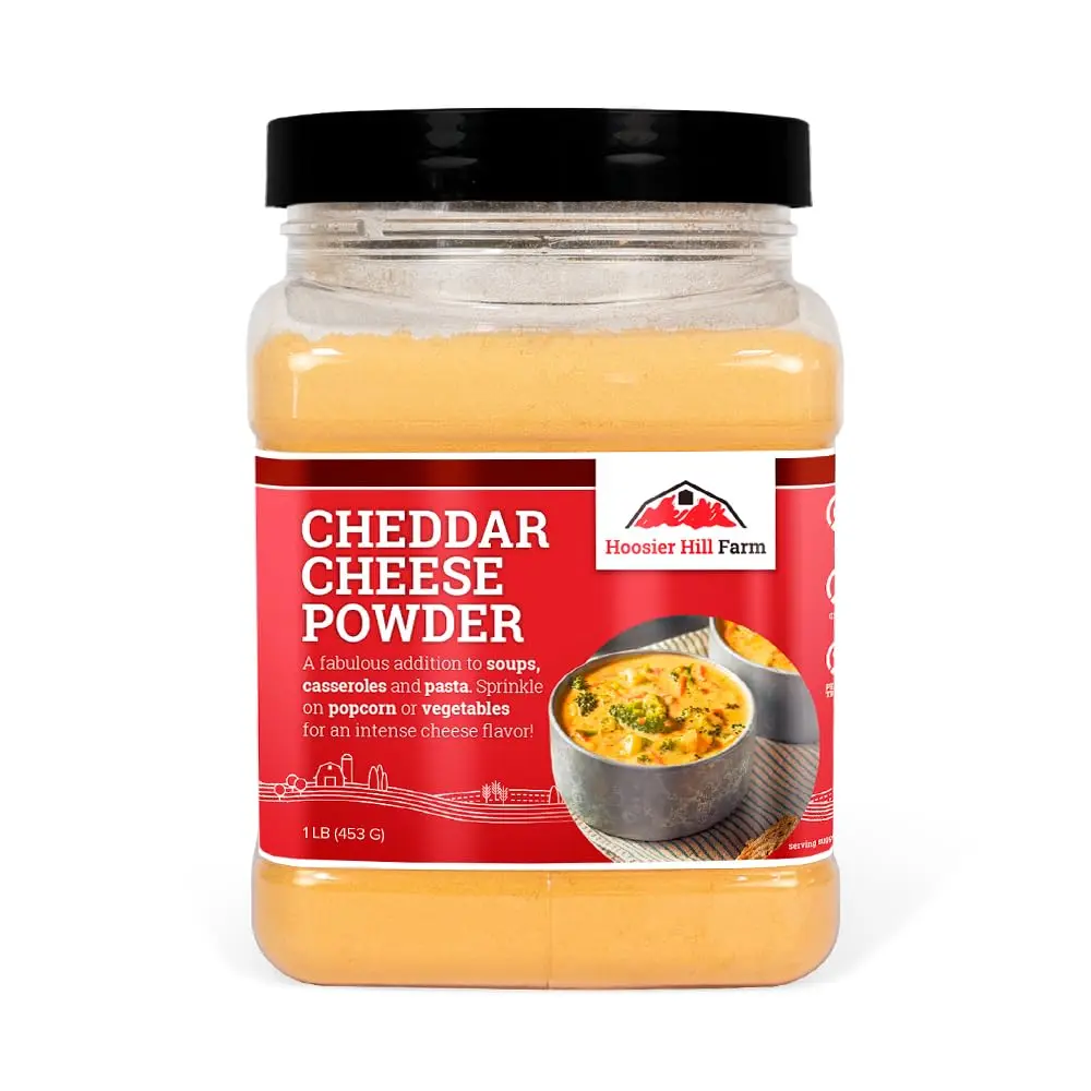 Hoosier Hill Farm Cheddar Cheese Powder Hoosier Hill Farm Cheddar Cheese Powder