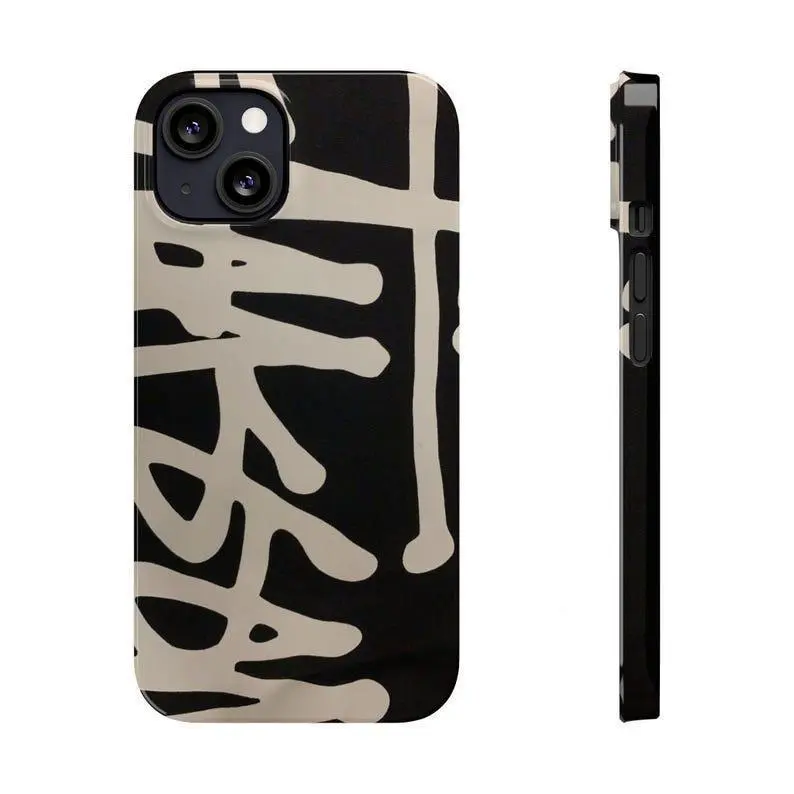 Heavy-Duty Shock Absorbent iPhone Case - Impact Resistance, Resistance, Premium Vibrant Abstract Swirl Custom Graphic, Rubber & Polycarbonate Construction, Glossy Finish for iPhone 11/12/13/14/15/16/17 Pro Max Plus Mobile Phone Accessories