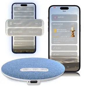 HYUNDAI S1 Ultra-Thin Bluetooth Pillow Speaker With Bible Prayer Function, Bluetooth 6.0, 3D White Noise, Soft Immersive Sound Field, Headphone-Free Sleep Speaker for Bedtime Music & Audiobooks, Compatible with Android & iOS