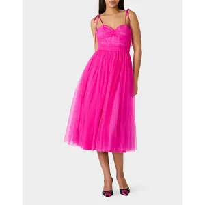Betsey Johnson GLITTER TULLE MULTI MAGENTA