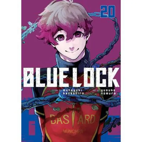 Blue Lock 20 Manga Comic Books - Soccer Series with Bizarre Challenges, Written by Muneyuki Kaneshiro, Trade Paperback Print Edition