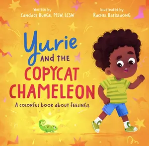 Yurie and the Copycat Chameleon Book Art (glossy version)