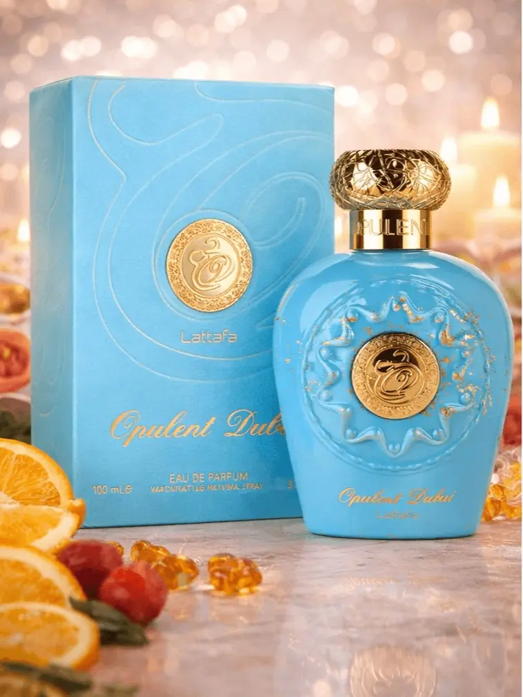 Lattafa Opulent Dubai Regular Edition Unisex Eau de Parfum - 100ml (3.4 oz) 100 ml perfume, Fresh Liquid, Longlasting Unisex Fragrance