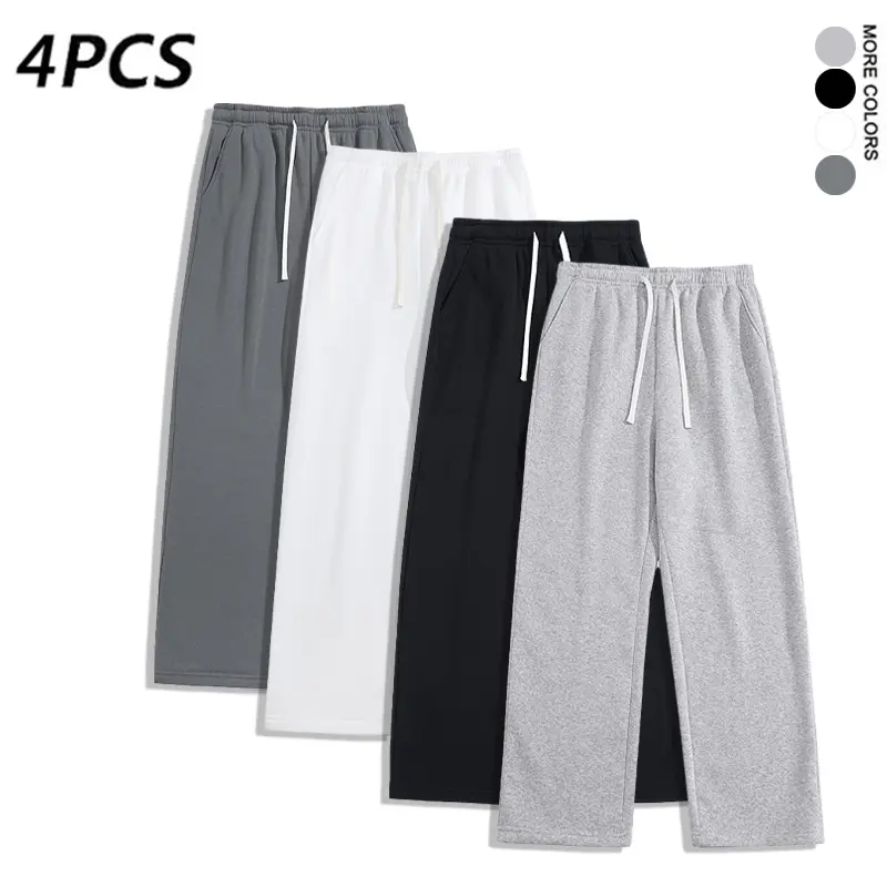 Dark gray + white + light gray + black