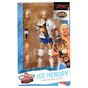 Joe Hendry TNA Championship Edition (Belt on Shoulder) - RSC Unsanctioned TNA Exclusive Ringside Collectibles TNA Toy Wrestling Action Figure