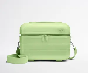The Train Case in Glazed Matcha Milk Green