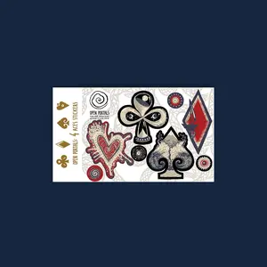 Four Aces Sticker Sheet