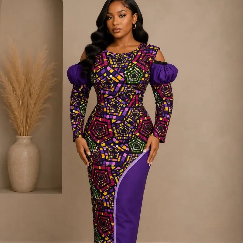 Women's Ankara Formal Dress - Elegant, Stylish Formal Wear with Casual Wear Versatility for Special Womenswear Occasions, Style