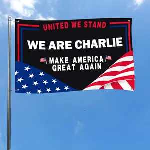 United We Stand Flag 3x5 Ft - Patriotic Outdoor Yard Decoration Flag with Grommets, American Pride Flag for Presidents Day, Memorial Day, 4th of July, Indoor/Outdoor Use