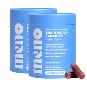 MENO Brain Health & Memory Support Capsules 2-pack