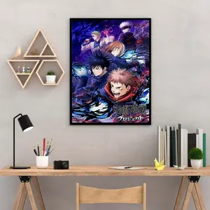 Yuji, Megumi, Nobara, Gojo, Nanami - Jujutsu Kaisen, Ultimate Anime Wall Art, Home Decor, Anime Manga Fan Gift_Poster