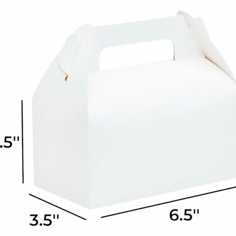 Customizable character gable treat party box