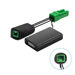 KUST Dashcam Power Adapter 3-pin Model A for Volvo XC40 XC60 XC90 S60 V60 C40 GPS Charger with USB Port 12V 5A Stable Power Supply Easy Install