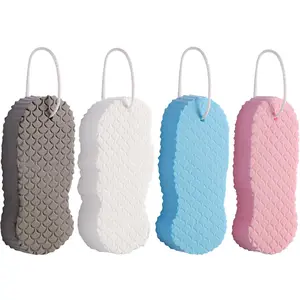 4 PCS Magic Exfoliating Bath Sponge,3D Super Soft Exfoliating Body Scrubber, Skin Friendly & Reusable,Remover Dead Skin for All Skin Types,for Men Women