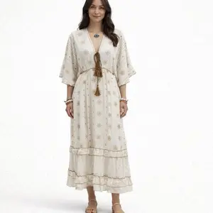 Emma Boho Maxi Dress