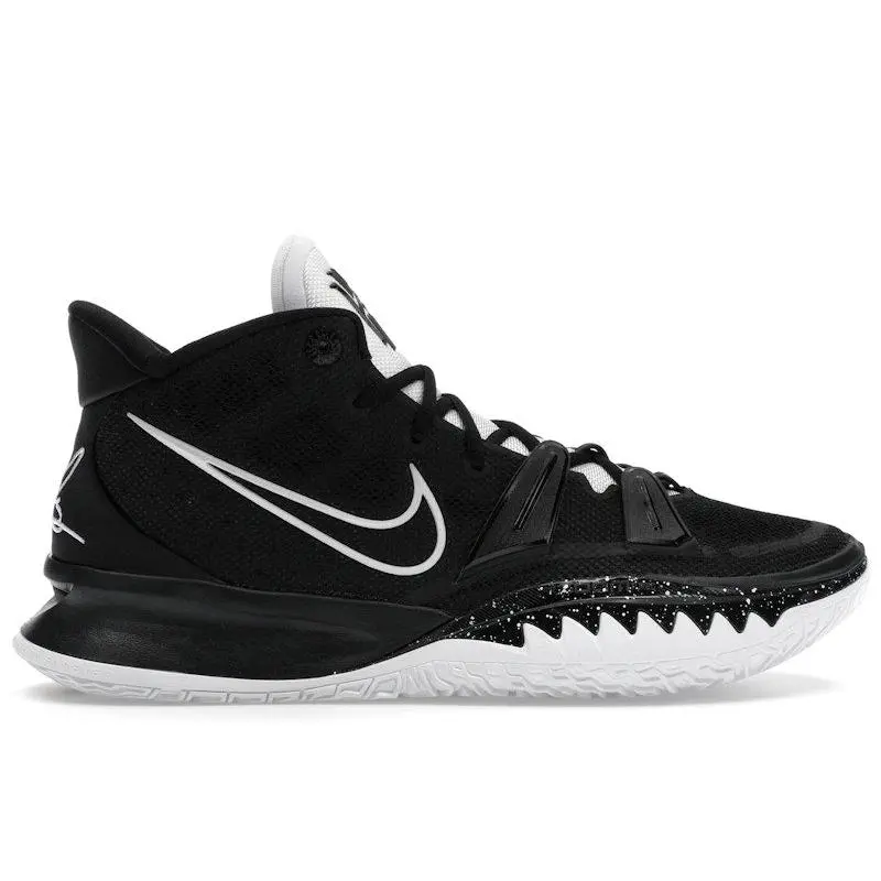 Nike Men's Kyrie 7 TB Black White Swoosh Basketball Shoes, from StockX