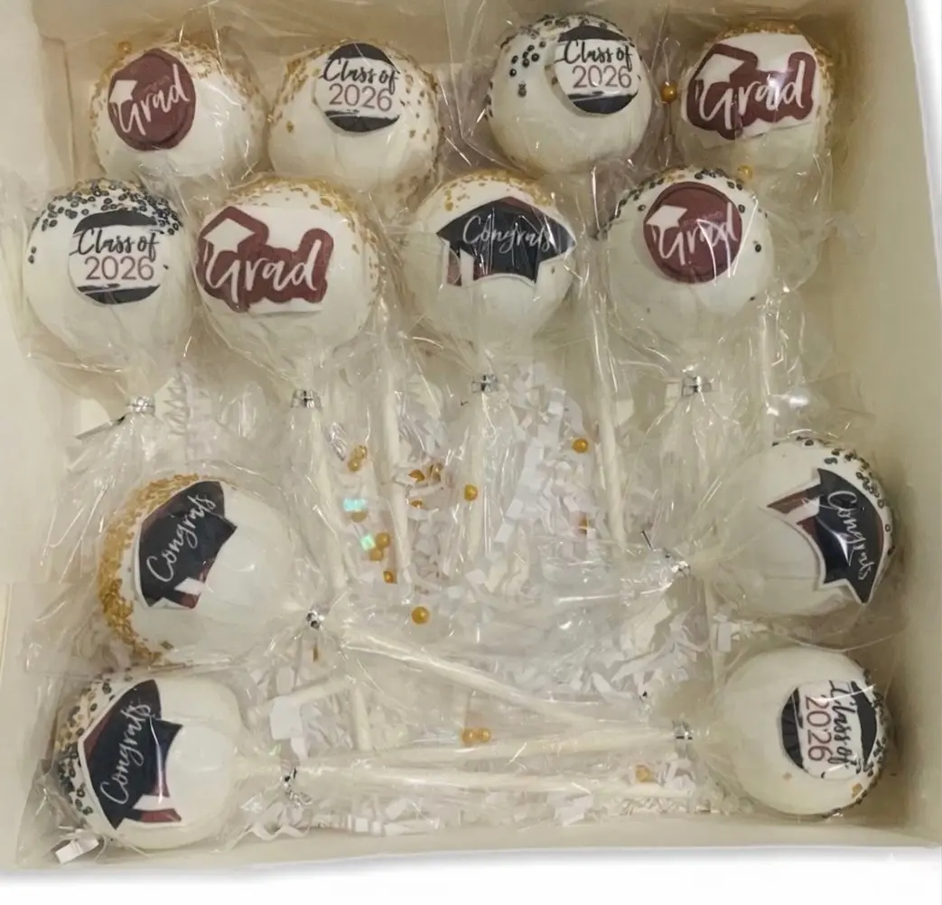 Graduation Cake Pops