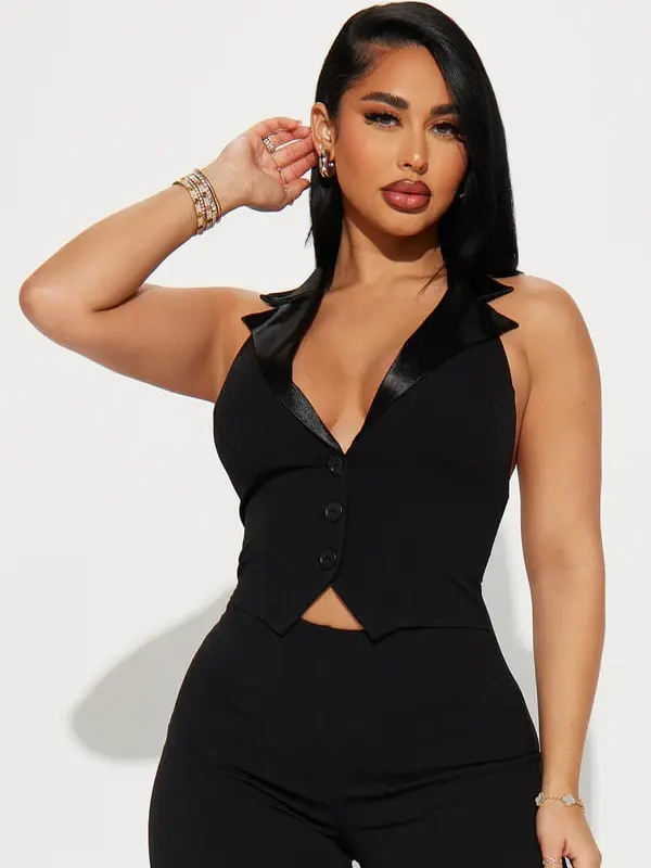Natasha Marie Jumpsuit - Black