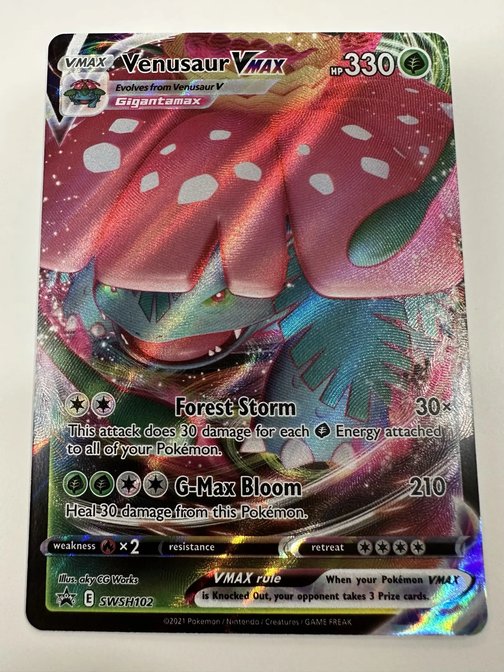 Venusaur VMAX - Sword & Shield Promo - SWSH102
