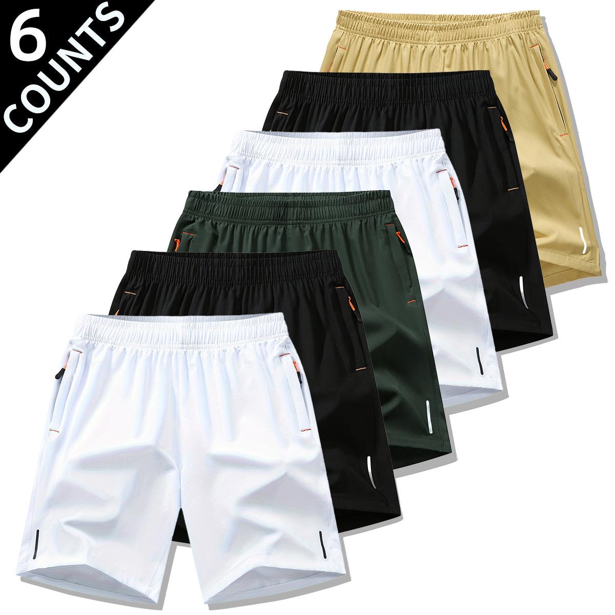6-piece set shorts for men Summer men's casual quick drying shorts, sports and casual jogging, breathable and loose bottom shorts tiktok shop deals  5 sense gifts for him  Plain Beige Menswear Tropical SpringStatements