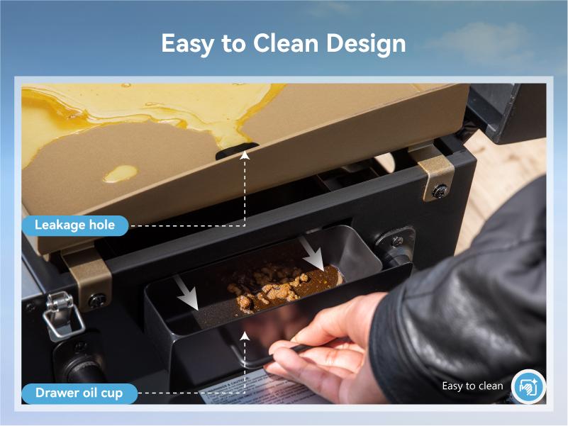 Kitchen Academy 27 Inch Flat Top Grill with Ceramic Coated Cast Iron Pan, 3-Burner Propane Gas, Nonstick Design, Portable Kitchenware Travel Bbq #FathersDayGift