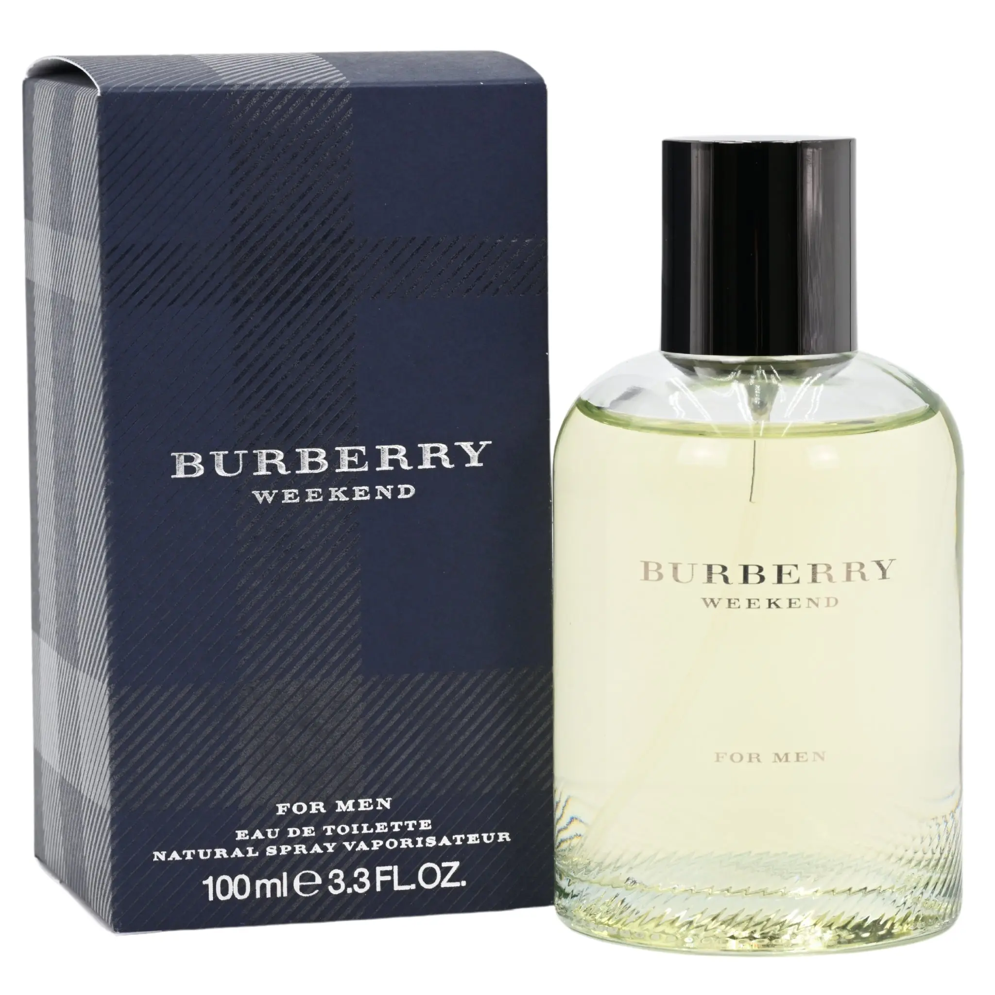 BURBERRY WEEKEND Men's Aromatic Citrusy Eau de Toilette Spray - Citrus Blend, Crisp Cedarwood, Woody & Earthy Moss Notes, 3.3 fl oz Casual Cologne, New Sealed Box (3.4 fl oz Option), Birthday Gifts for Him, Aromatic Citrusy Fragrance, Men's Cologne, Casua