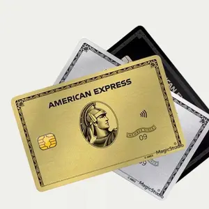 Executive Card Skin (3-Pack) - Premium Black, Gold & Silver Vinyl Sticker Set Universal Fit