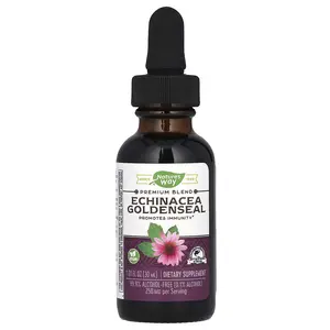 Nature's Way Echinacea Goldenseal, 250 mg, 1.01 fl oz (30 ml)