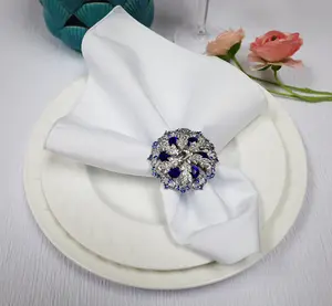 17"x17" Premium Polyester (240 GSM) Napkins - White (10pcs/pk)