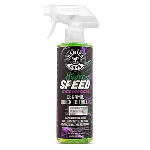CHEMICAL GUYS HydroSpeed Ceramic Quick Detailer – SiO₂-Infused Spray Delivers Brilliant Gloss, Intense Water Beading & UV Protection, Easy Application on Paint, Glass, Wheels & More, Enhances Existing Coatings or Adds Standalone Ceramic Shield